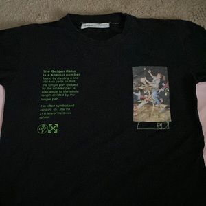 Offwhite “golden ratio” shirt